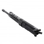 AR-15 Upper Receiver Build  - 16", Parkerized - Slim Keymod - Complete Upper